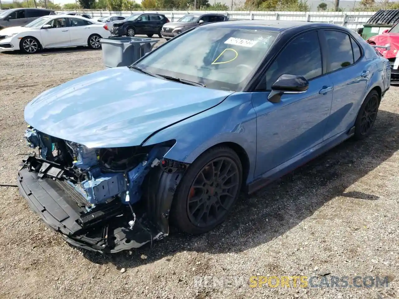 2 Photograph of a damaged car 4T1KZ1AK2NU060832 TOYOTA CAMRY 2022