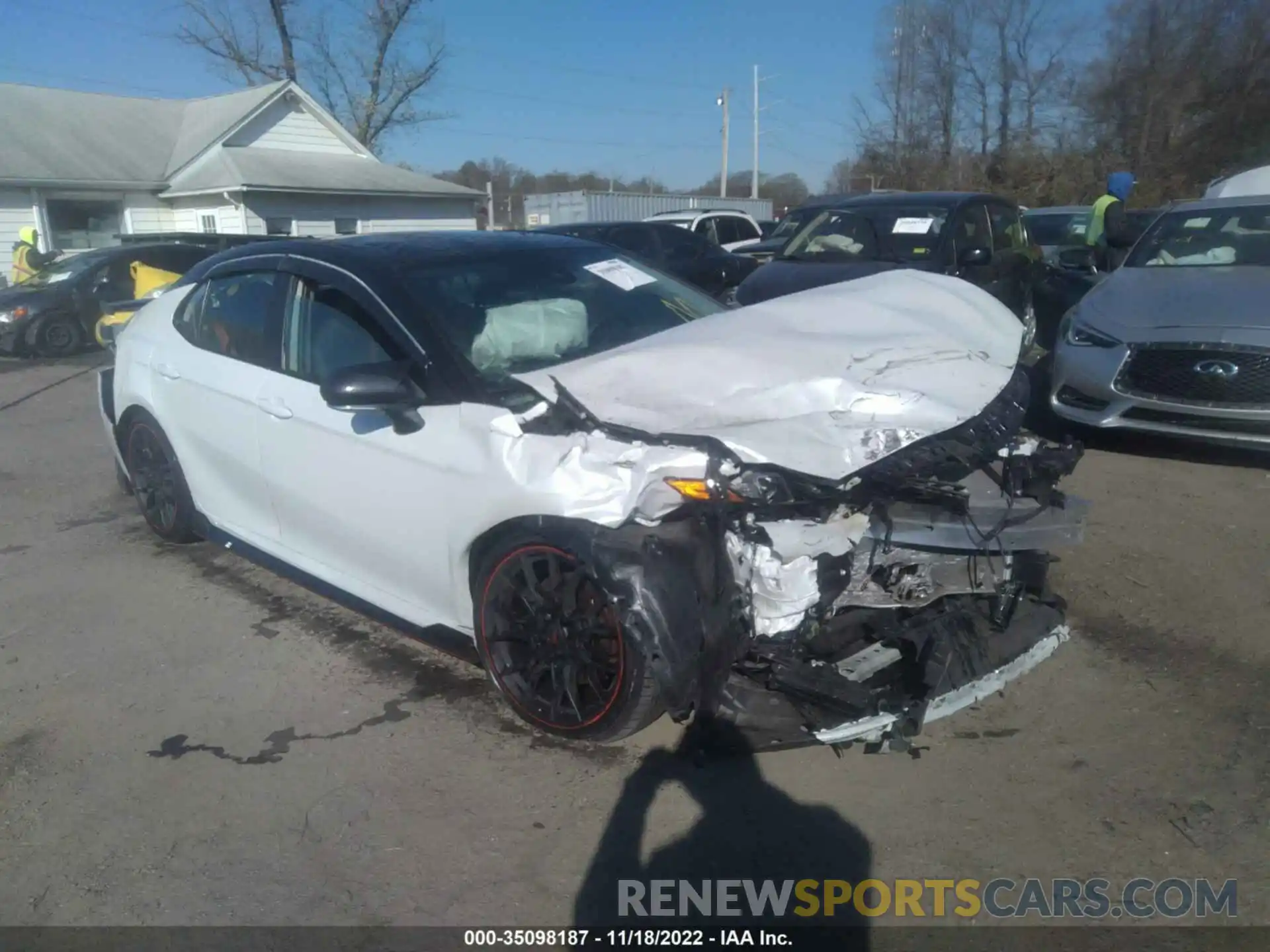 1 Photograph of a damaged car 4T1KZ1AK2NU066131 TOYOTA CAMRY 2022