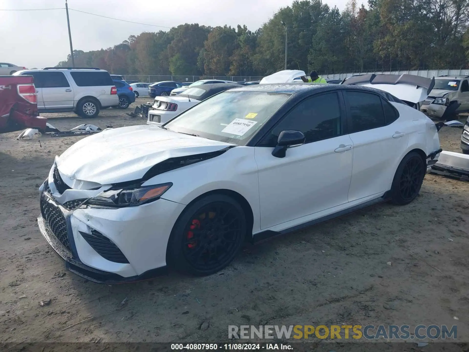 2 Photograph of a damaged car 4T1KZ1AK2NU066940 TOYOTA CAMRY 2022