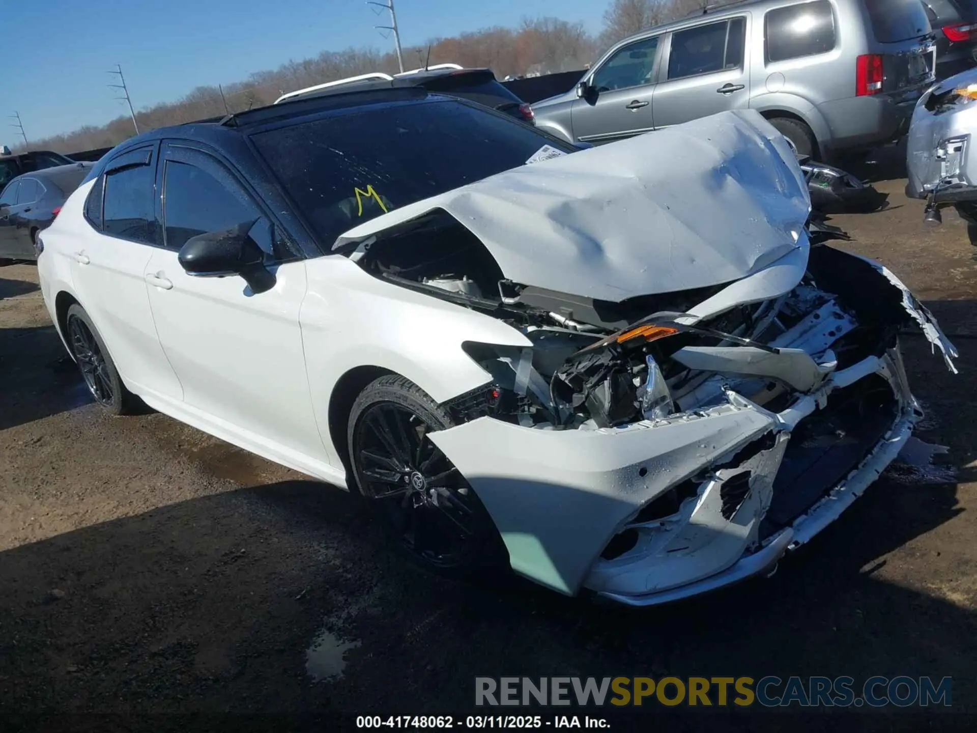 1 Photograph of a damaged car 4T1KZ1AK2NU069465 TOYOTA CAMRY 2022