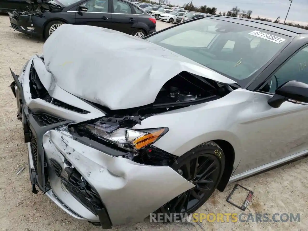 9 Photograph of a damaged car 4T1KZ1AK3NU061858 TOYOTA CAMRY 2022