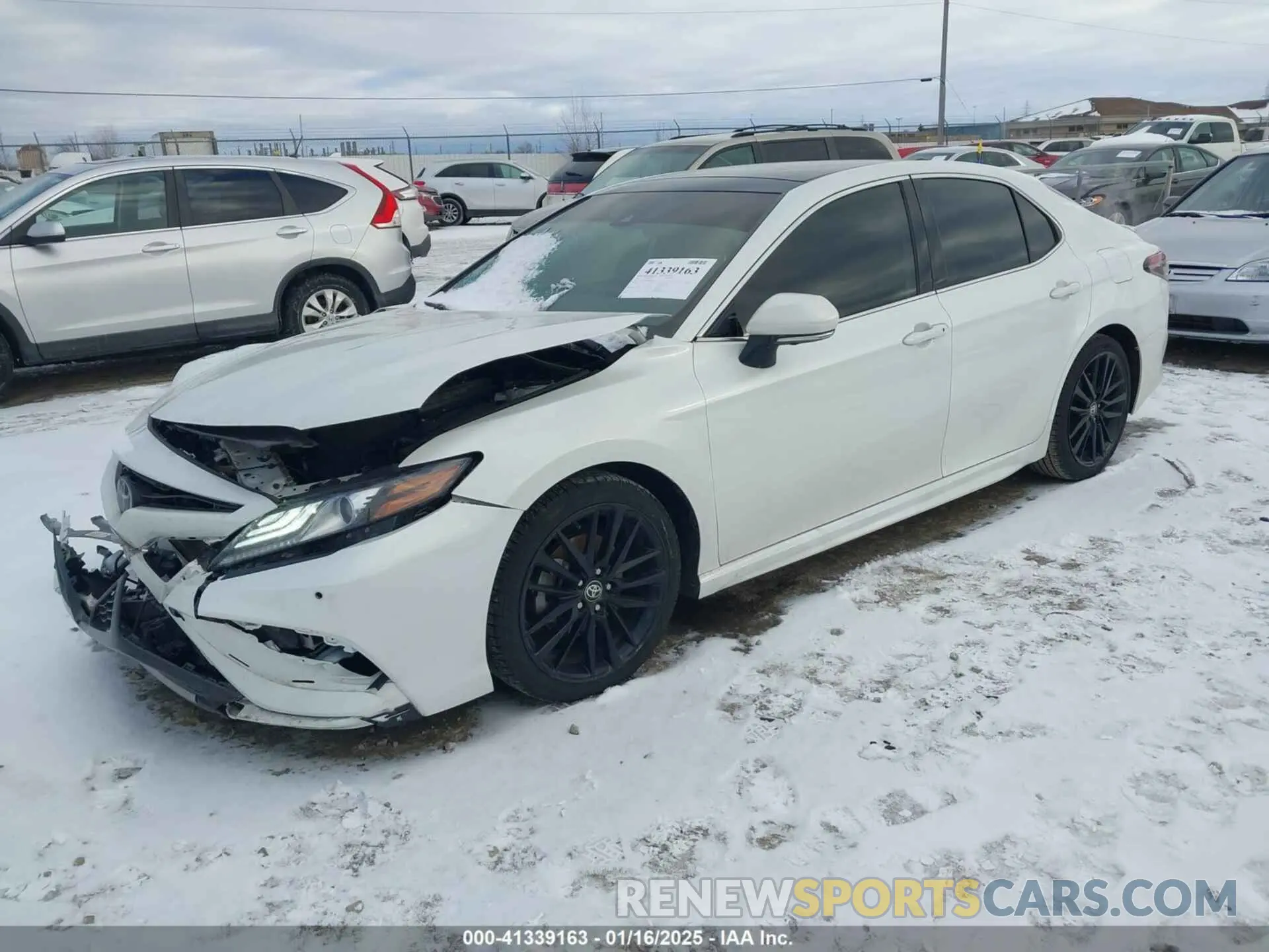 2 Photograph of a damaged car 4T1KZ1AK3NU062105 TOYOTA CAMRY 2022
