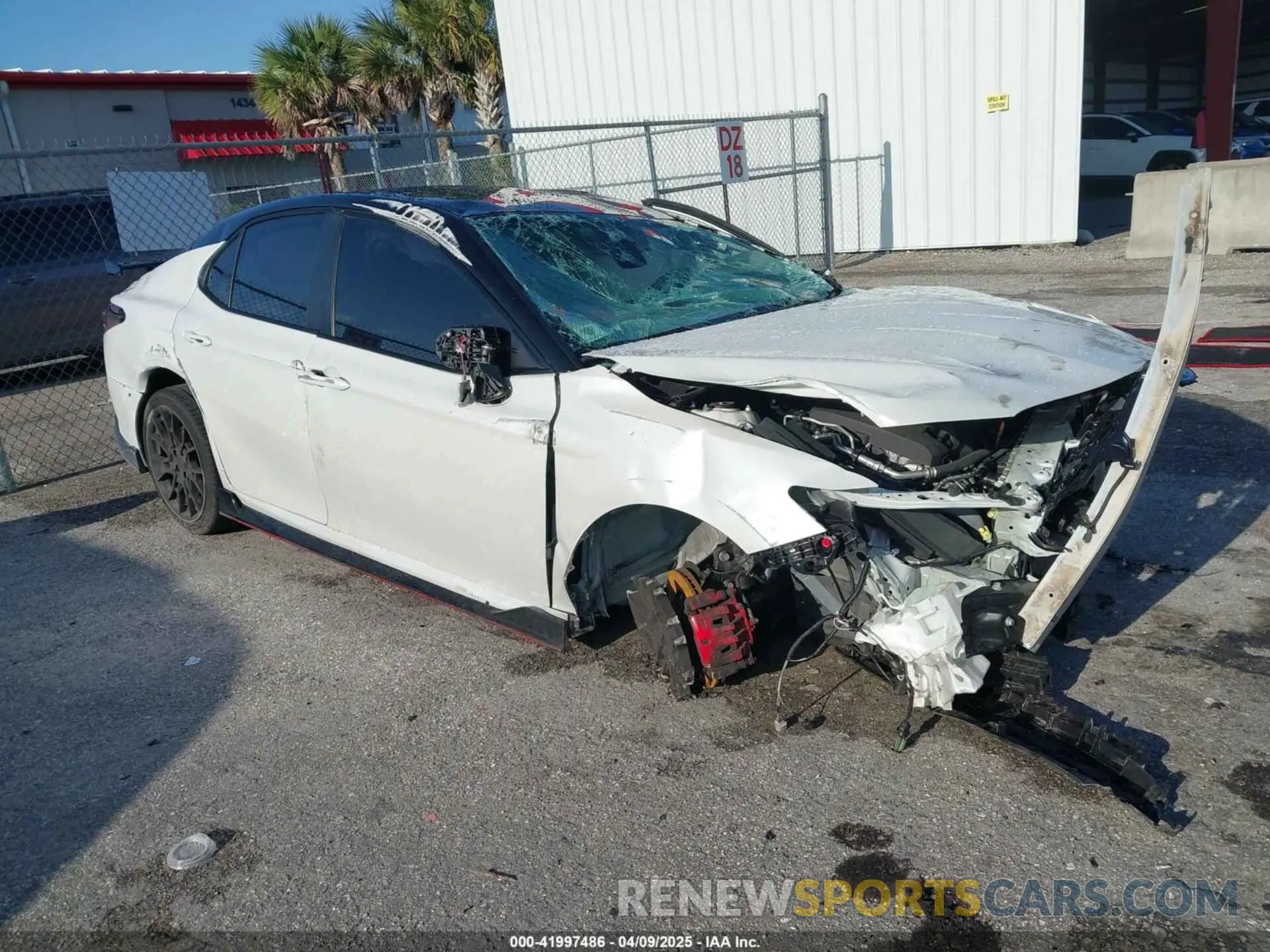 1 Photograph of a damaged car 4T1KZ1AK3NU068132 TOYOTA CAMRY 2022