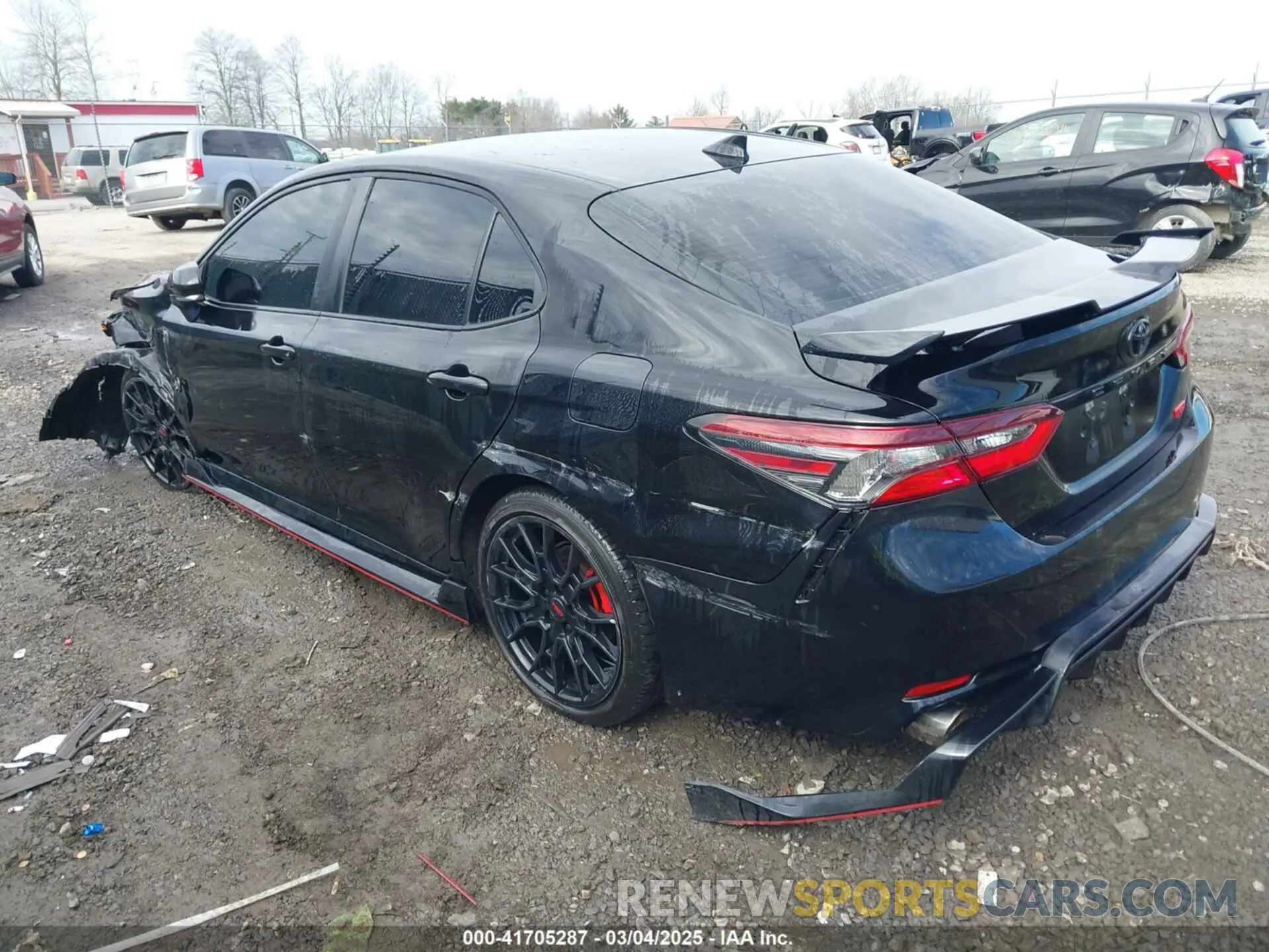 3 Photograph of a damaged car 4T1KZ1AK6NU066360 TOYOTA CAMRY 2022