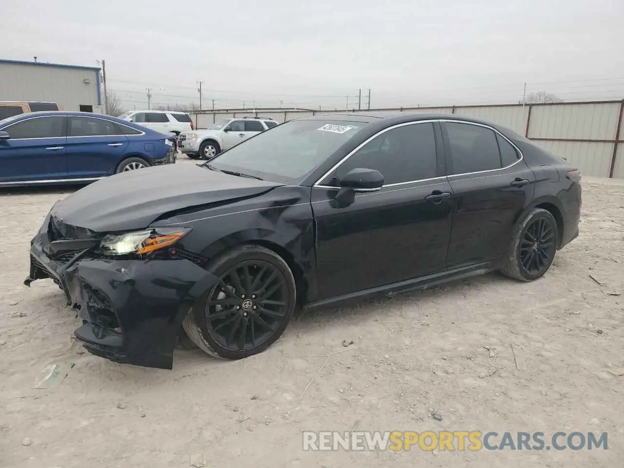 1 Photograph of a damaged car 4T1KZ1AK6NU066813 TOYOTA CAMRY 2022