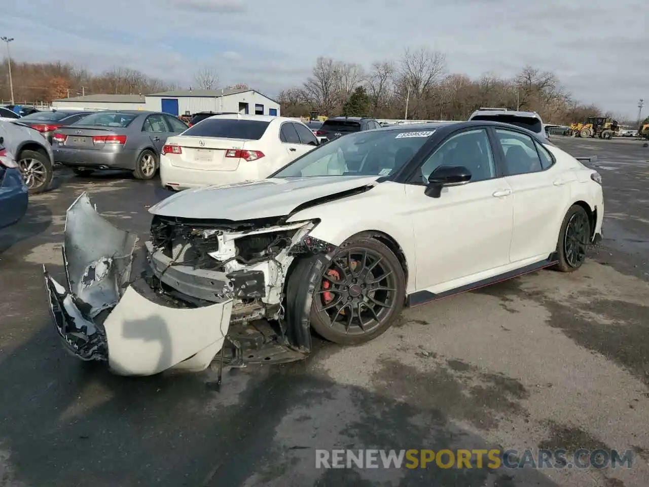 1 Photograph of a damaged car 4T1KZ1AK7NU065654 TOYOTA CAMRY 2022