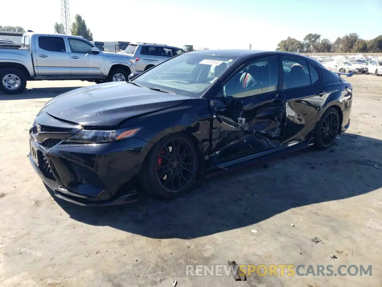 1 Photograph of a damaged car 4T1KZ1AK7NU071406 TOYOTA CAMRY 2022