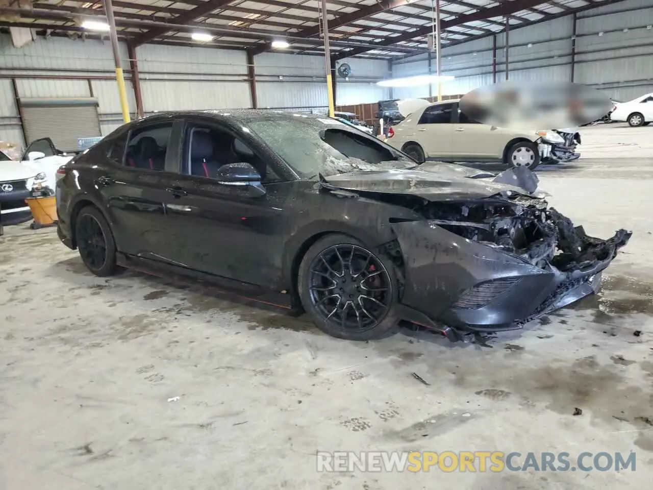 4 Photograph of a damaged car 4T1KZ1AK8NU066375 TOYOTA CAMRY 2022