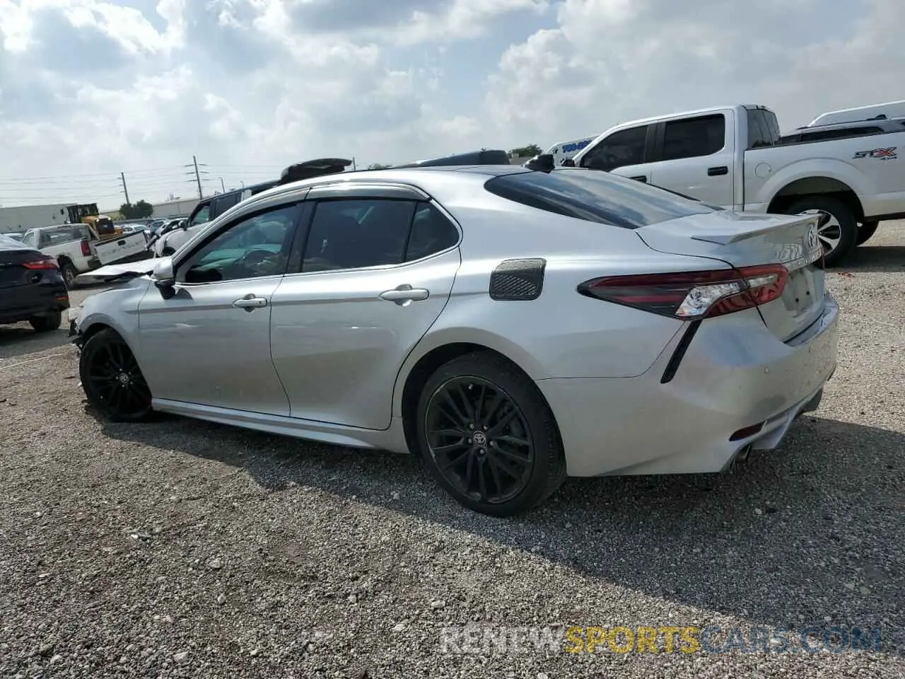 2 Photograph of a damaged car 4T1KZ1AK8NU068787 TOYOTA CAMRY 2022