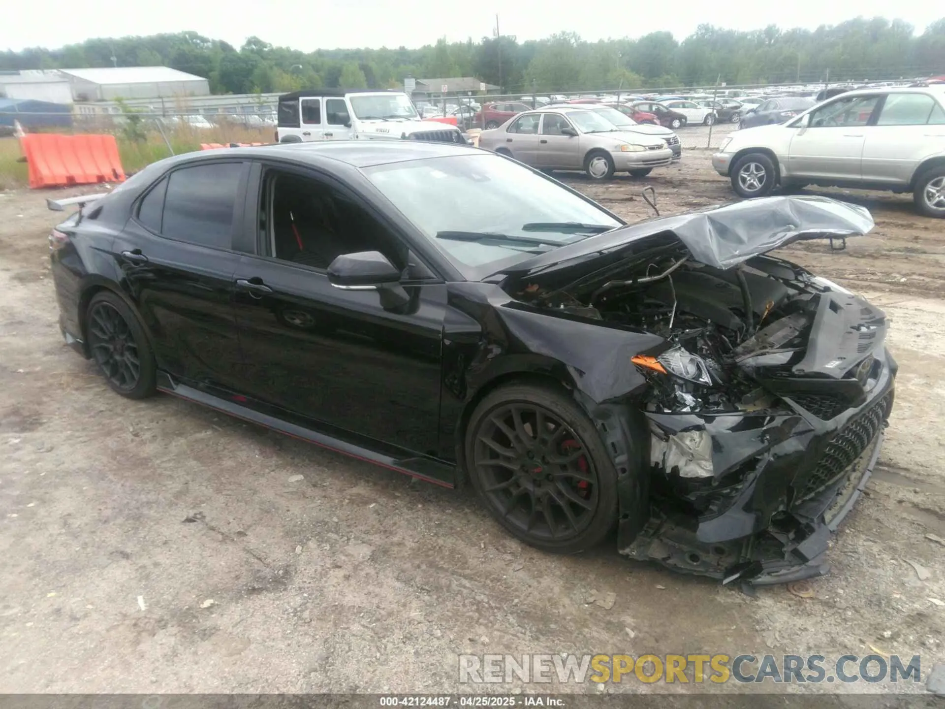 1 Photograph of a damaged car 4T1KZ1AK8NU069518 TOYOTA CAMRY 2022