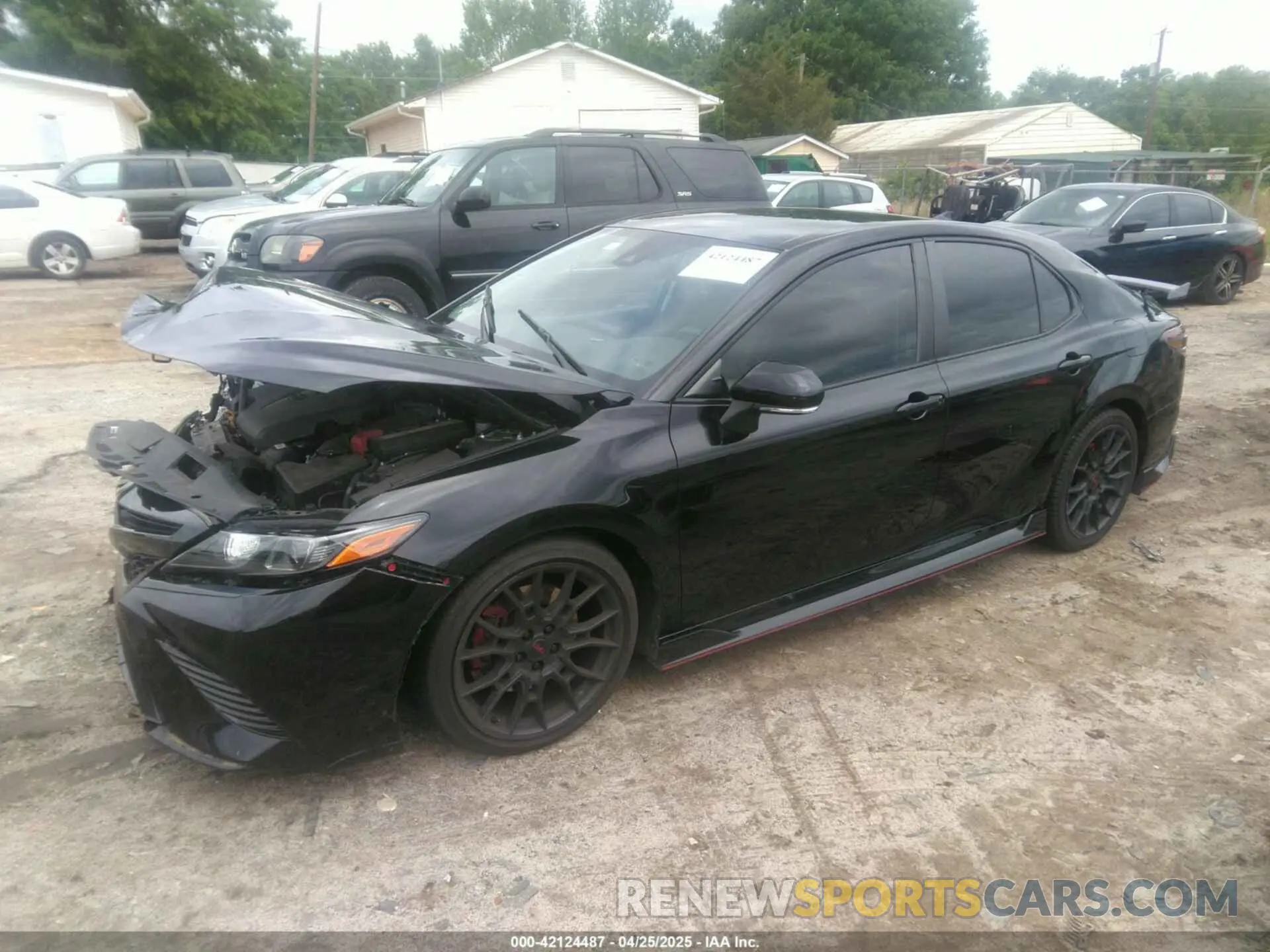 2 Photograph of a damaged car 4T1KZ1AK8NU069518 TOYOTA CAMRY 2022