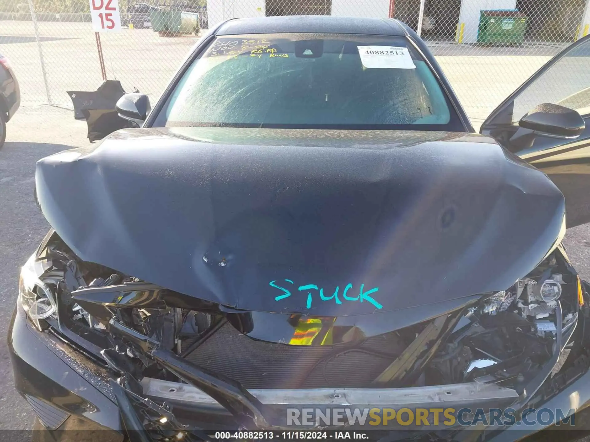 10 Photograph of a damaged car 4T1KZ1AK9NU064926 TOYOTA CAMRY 2022