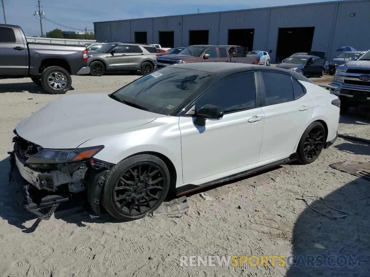1 Photograph of a damaged car 4T1KZ1AK9NU068412 TOYOTA CAMRY 2022