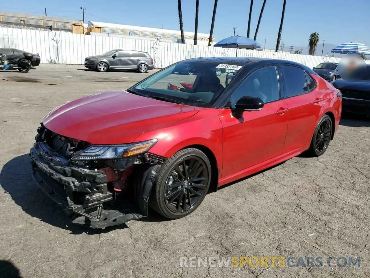 1 Photograph of a damaged car 4T1KZ1AK9NU069446 TOYOTA CAMRY 2022