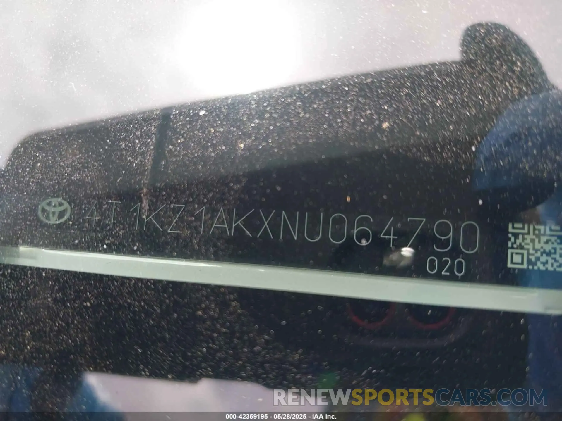 9 Photograph of a damaged car 4T1KZ1AKXNU064790 TOYOTA CAMRY 2022