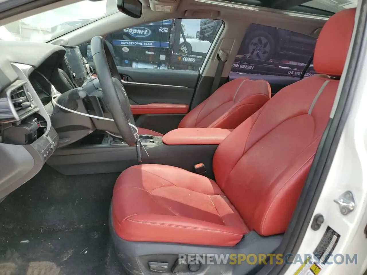 7 Photograph of a damaged car 4T1KZ1AKXNU071562 TOYOTA CAMRY 2022