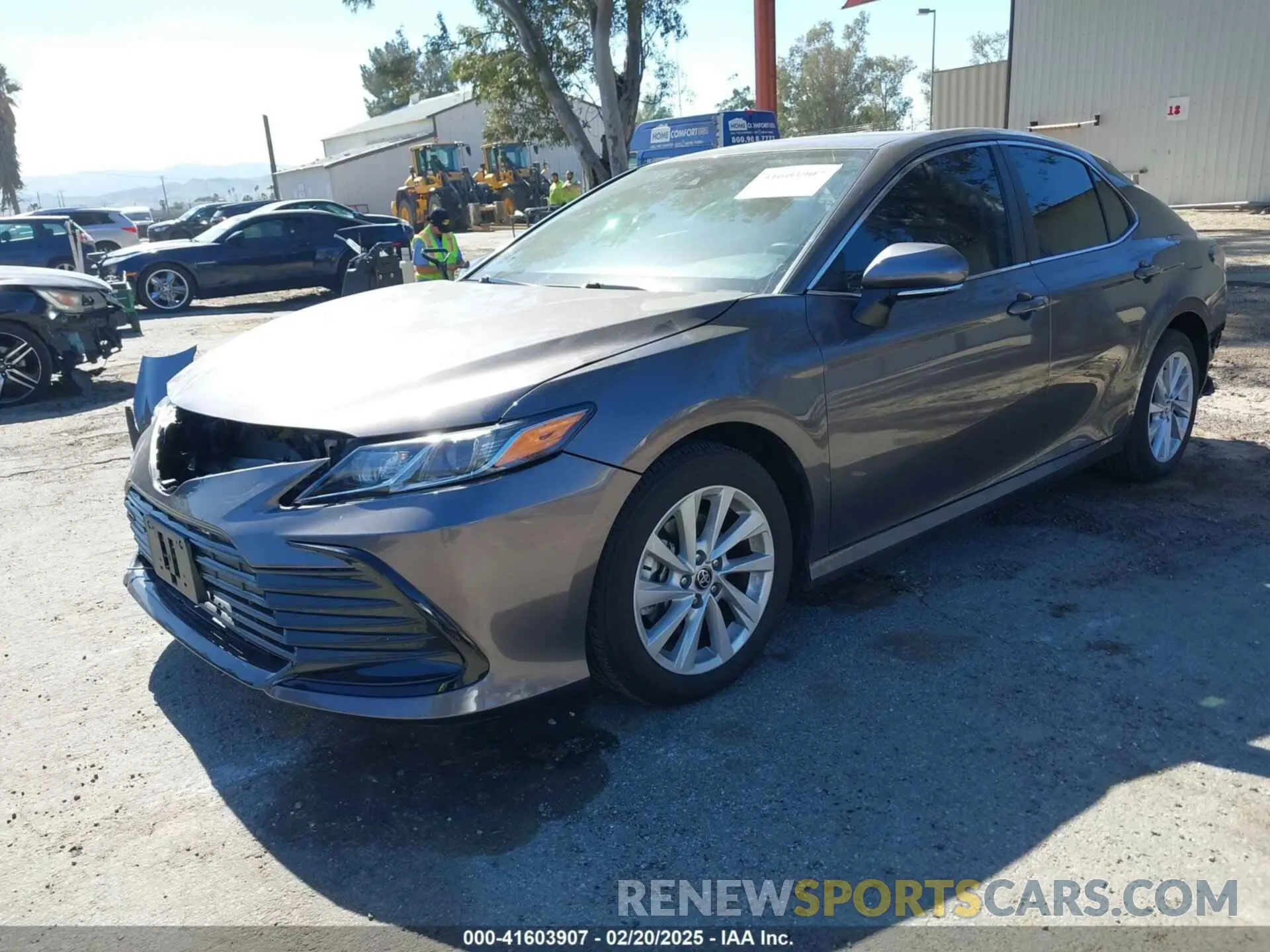 2 Photograph of a damaged car 4T1R11AK0NU660433 TOYOTA CAMRY 2022