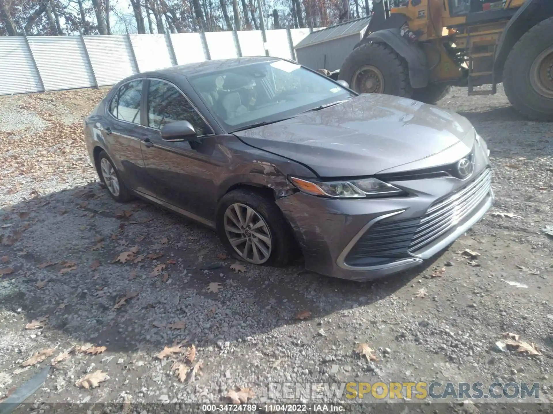 1 Photograph of a damaged car 4T1R11AK0NU674817 TOYOTA CAMRY 2022