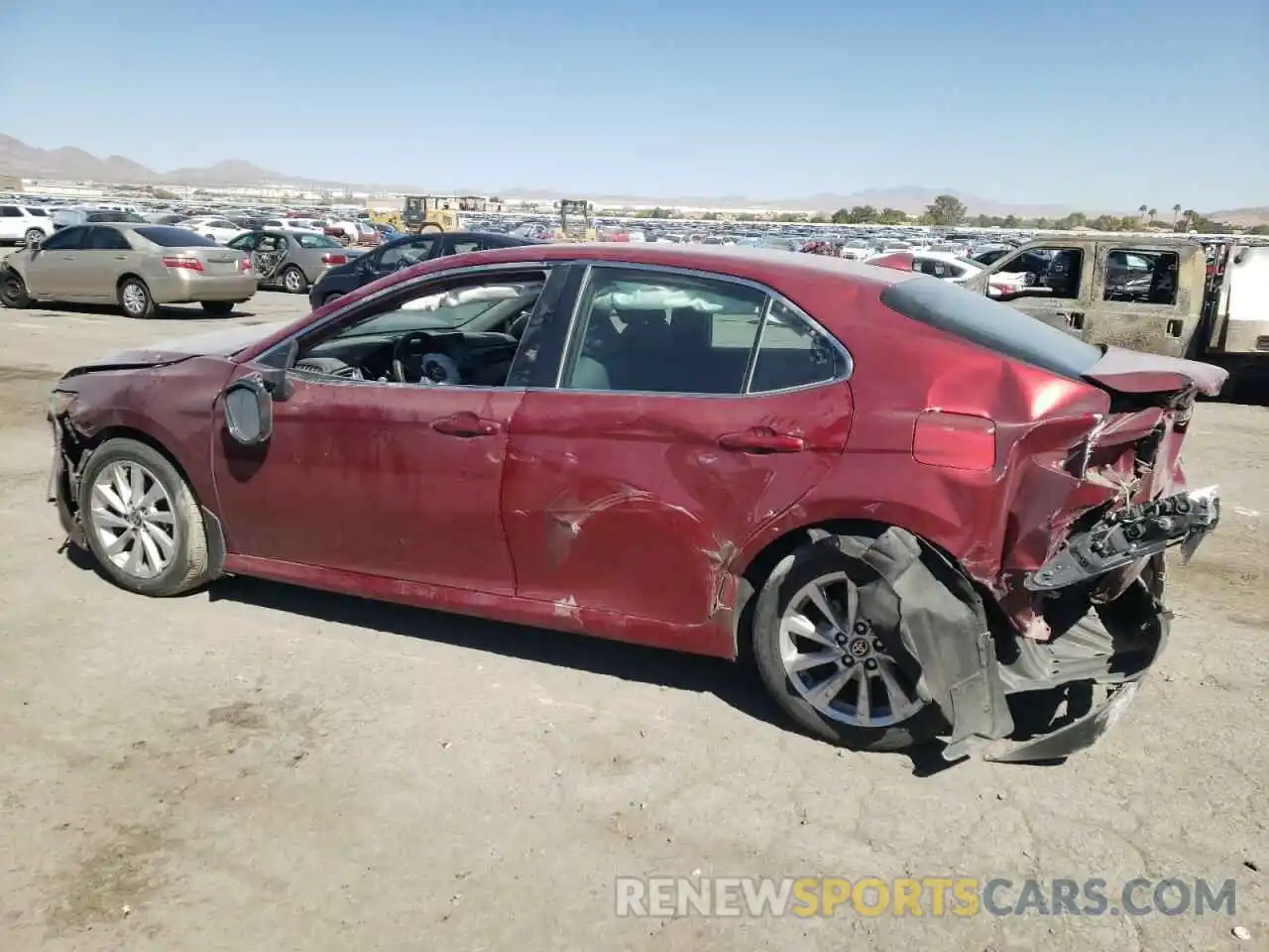 2 Photograph of a damaged car 4T1R11AK1NU070449 TOYOTA CAMRY 2022