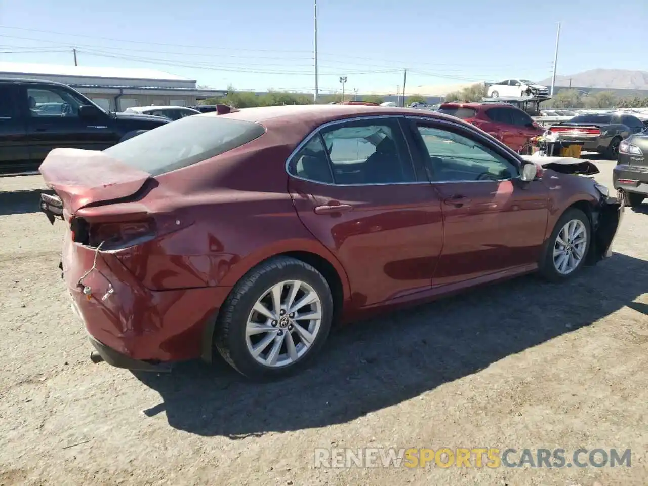 3 Photograph of a damaged car 4T1R11AK1NU070449 TOYOTA CAMRY 2022