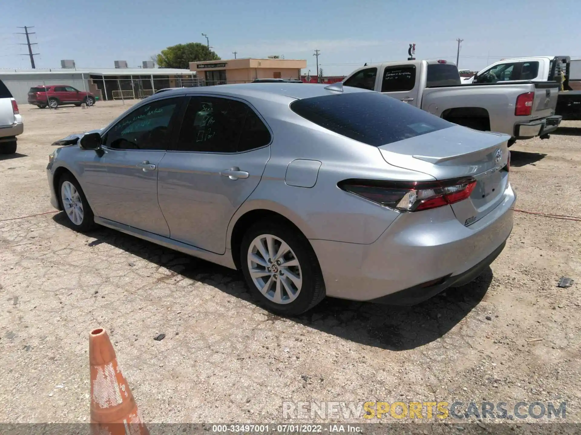 3 Photograph of a damaged car 4T1R11AK2NU049111 TOYOTA CAMRY 2022