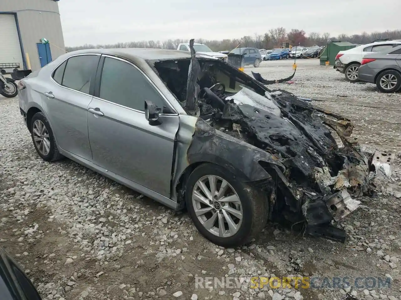 4 Photograph of a damaged car 4T1R11AK3NU058741 TOYOTA CAMRY 2022