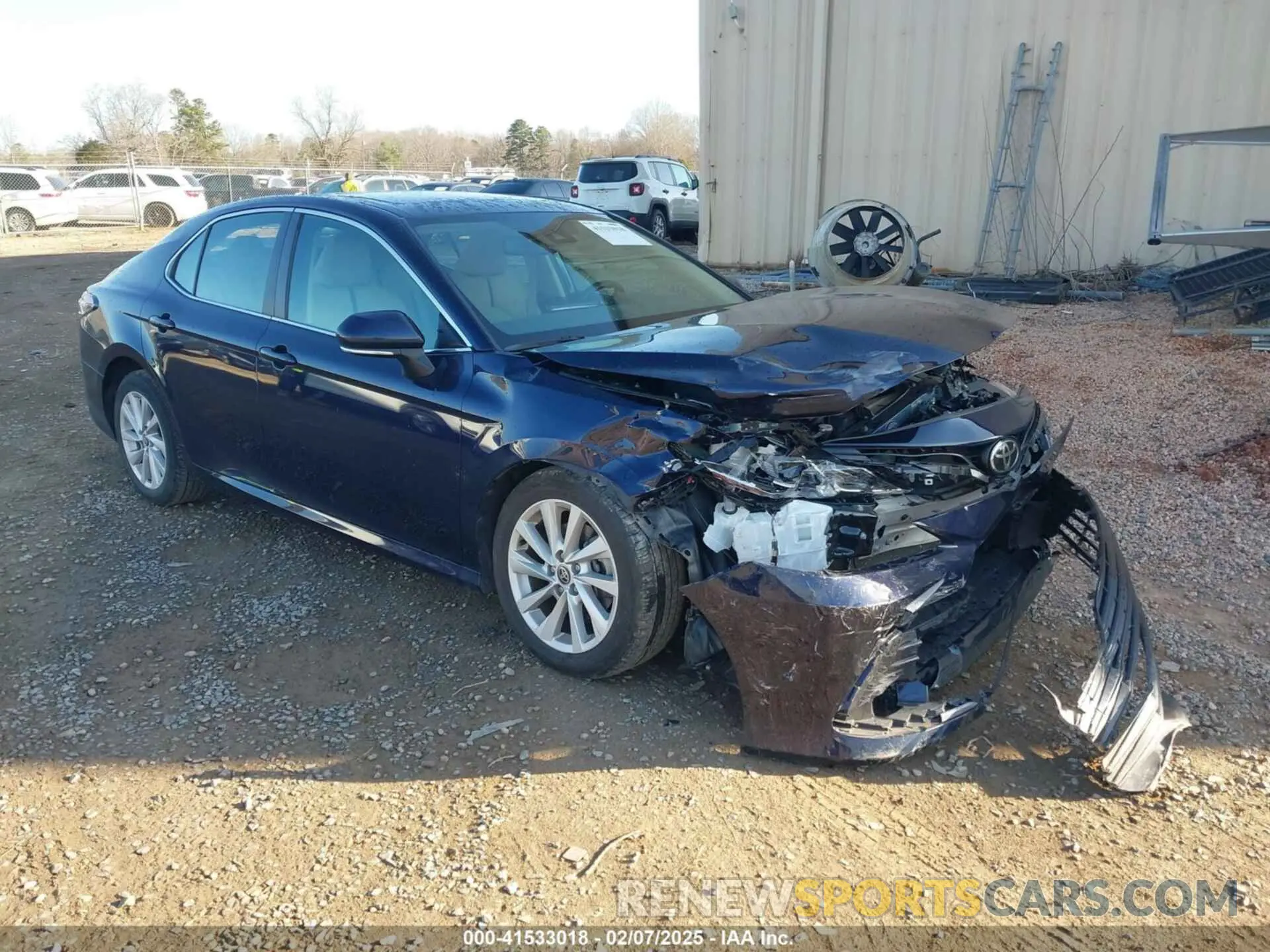 1 Photograph of a damaged car 4T1R11AK4NU058926 TOYOTA CAMRY 2022