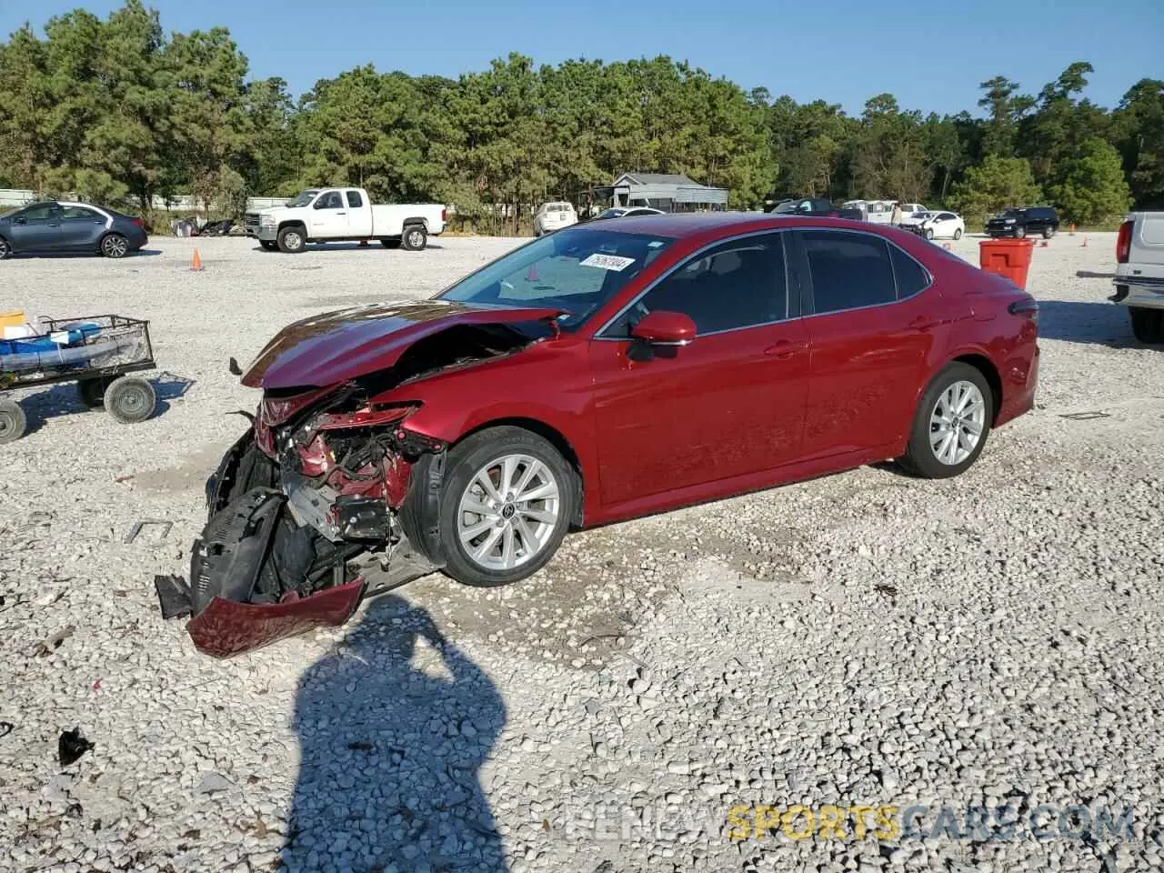 1 Photograph of a damaged car 4T1R11AK6NU630529 TOYOTA CAMRY 2022