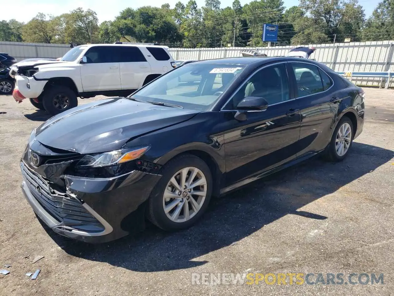 1 Photograph of a damaged car 4T1R11AK7NU045894 TOYOTA CAMRY 2022