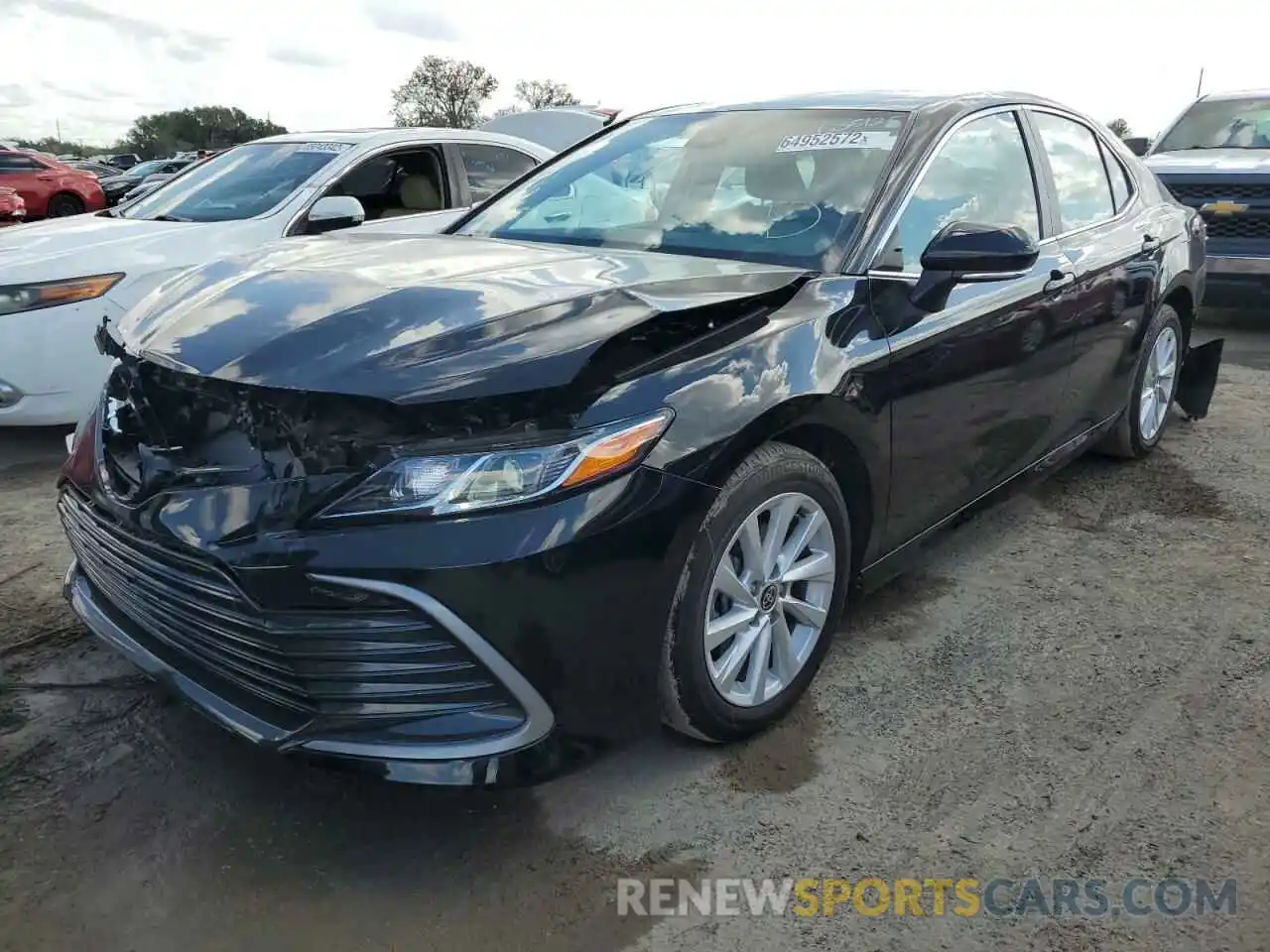 2 Photograph of a damaged car 4T1R11AK7NU635125 TOYOTA CAMRY 2022