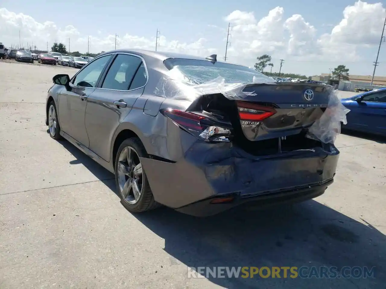 3 Photograph of a damaged car 4T1R11AK8NU054877 TOYOTA CAMRY 2022