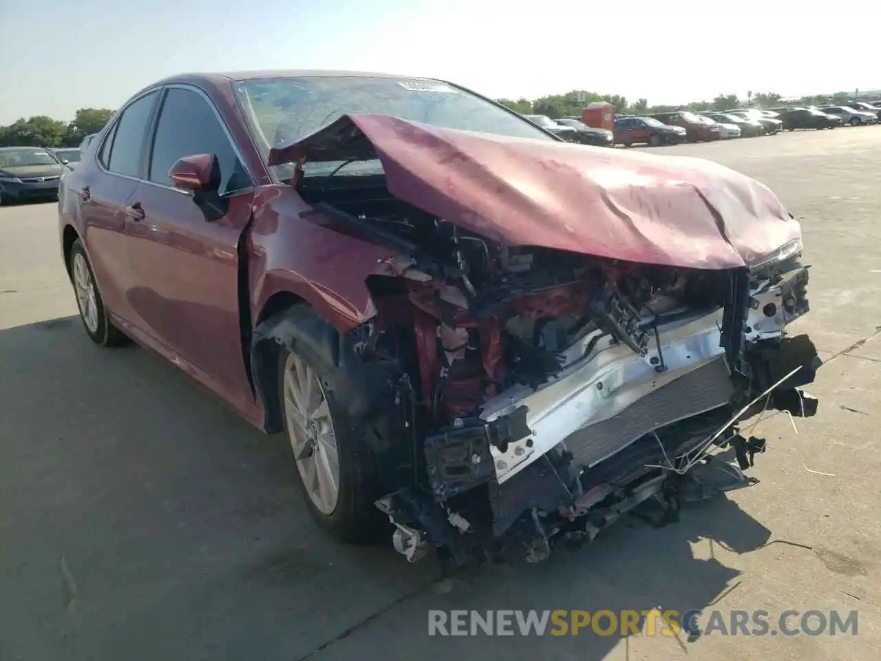 1 Photograph of a damaged car 4T1R11AK8NU671907 TOYOTA CAMRY 2022