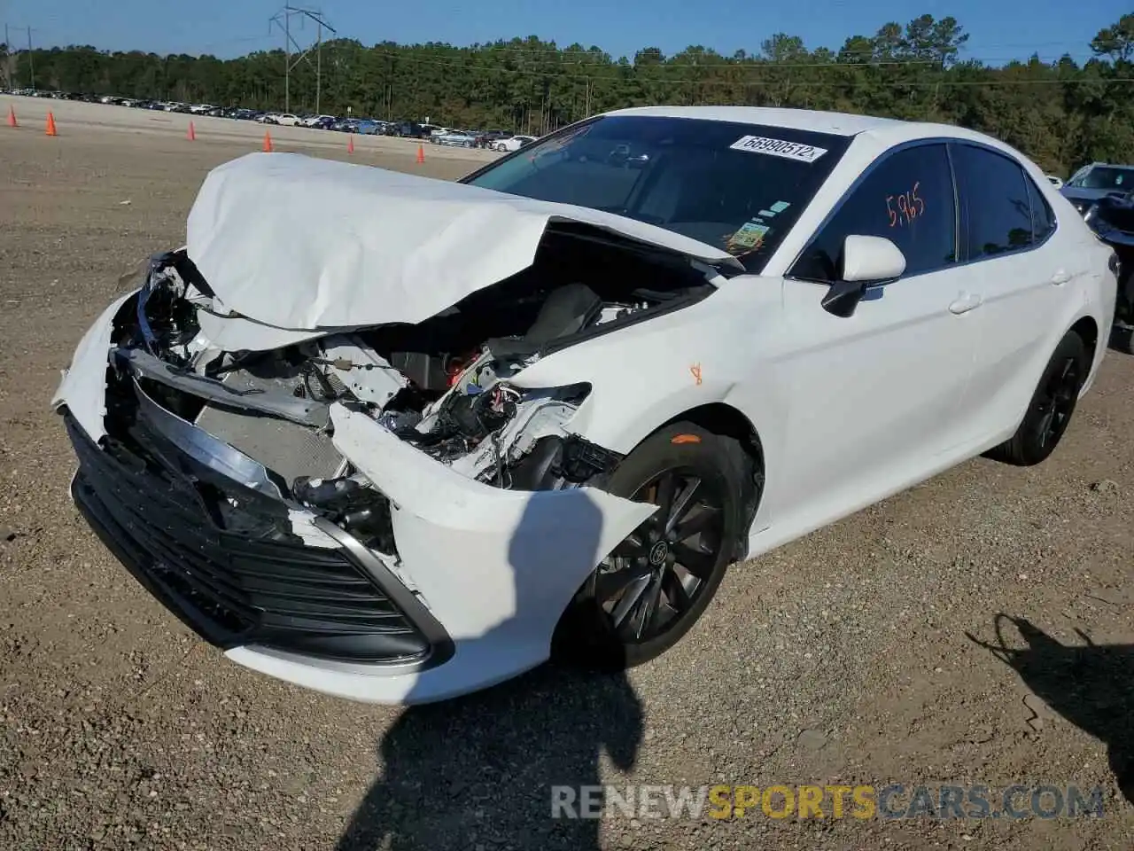 2 Photograph of a damaged car 4T1R11AK8NU695236 TOYOTA CAMRY 2022