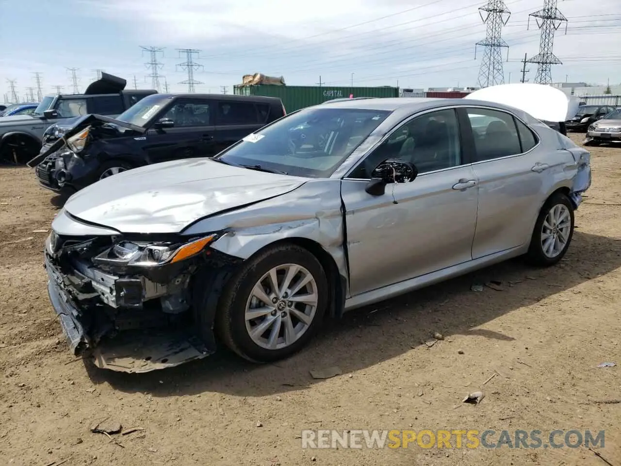 1 Photograph of a damaged car 4T1R11AK9NU074328 TOYOTA CAMRY 2022