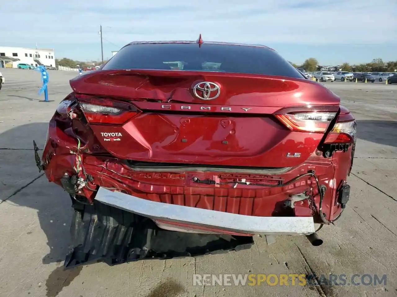 6 Photograph of a damaged car 4T1R11AKXNU049888 TOYOTA CAMRY 2022