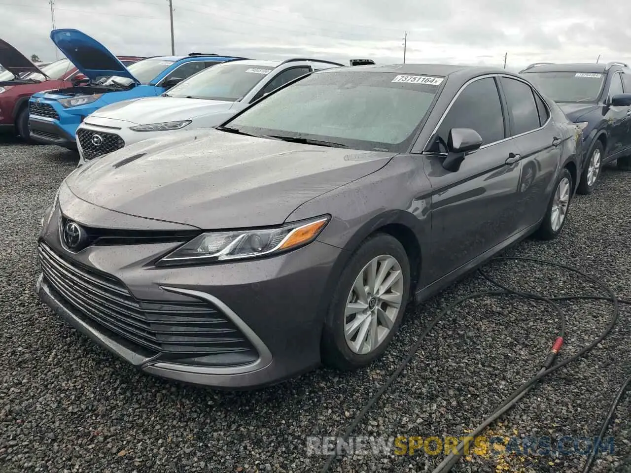 1 Photograph of a damaged car 4T1R11AKXNU623339 TOYOTA CAMRY 2022