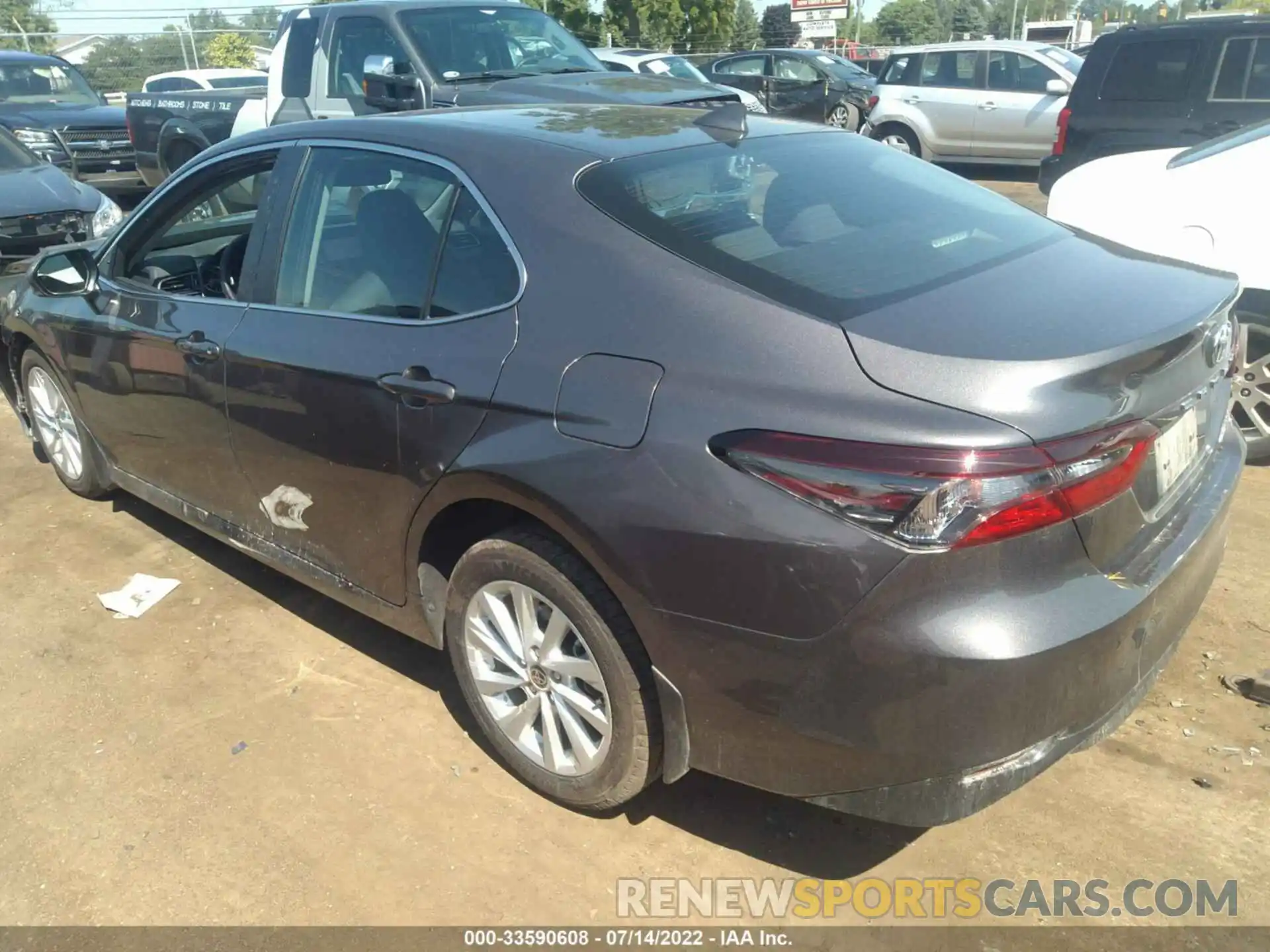 3 Photograph of a damaged car 4T1R11BK1NU056629 TOYOTA CAMRY 2022