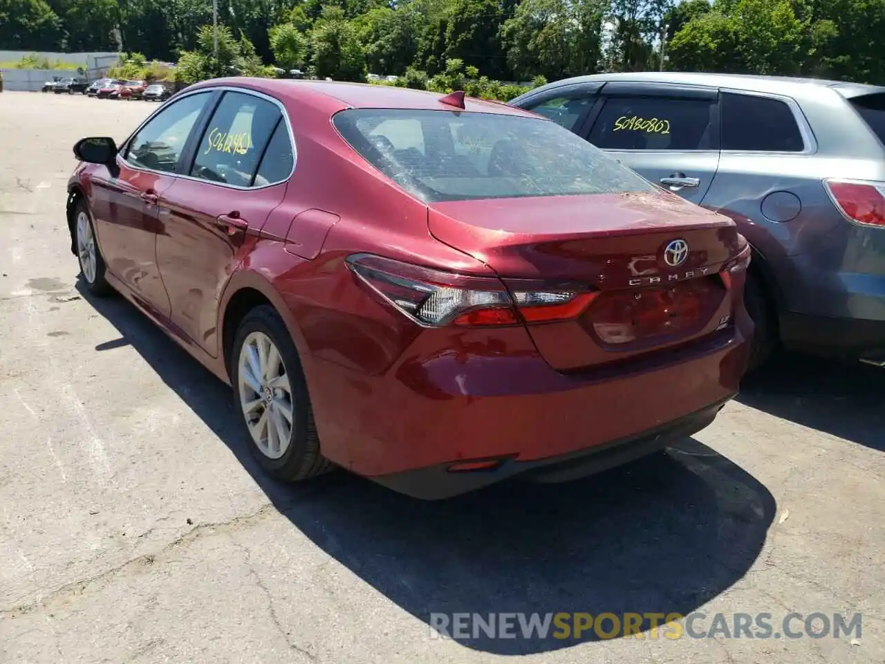 3 Photograph of a damaged car 4T1R11BK3NU056969 TOYOTA CAMRY 2022