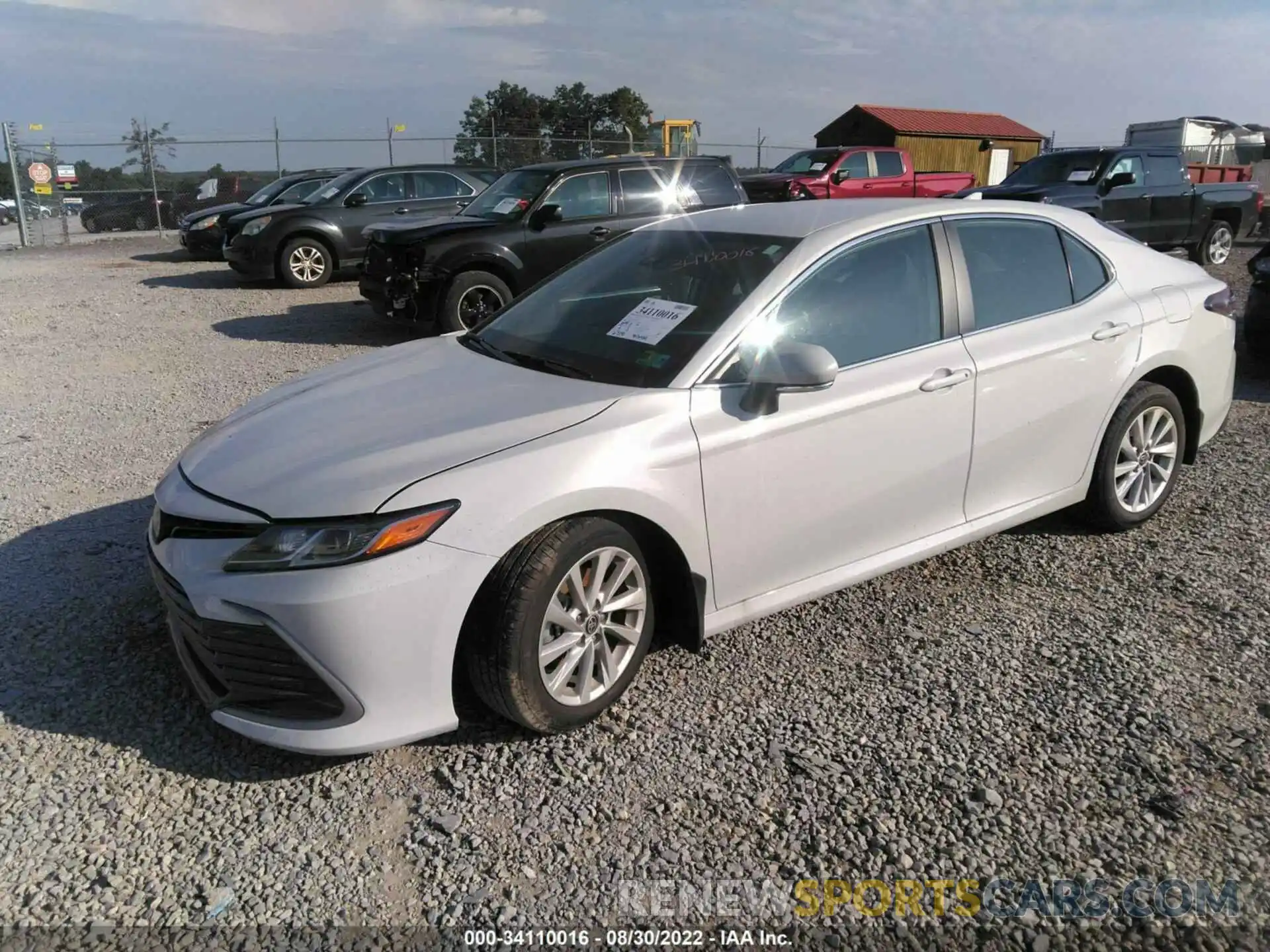 2 Photograph of a damaged car 4T1R11BK4NU071562 TOYOTA CAMRY 2022