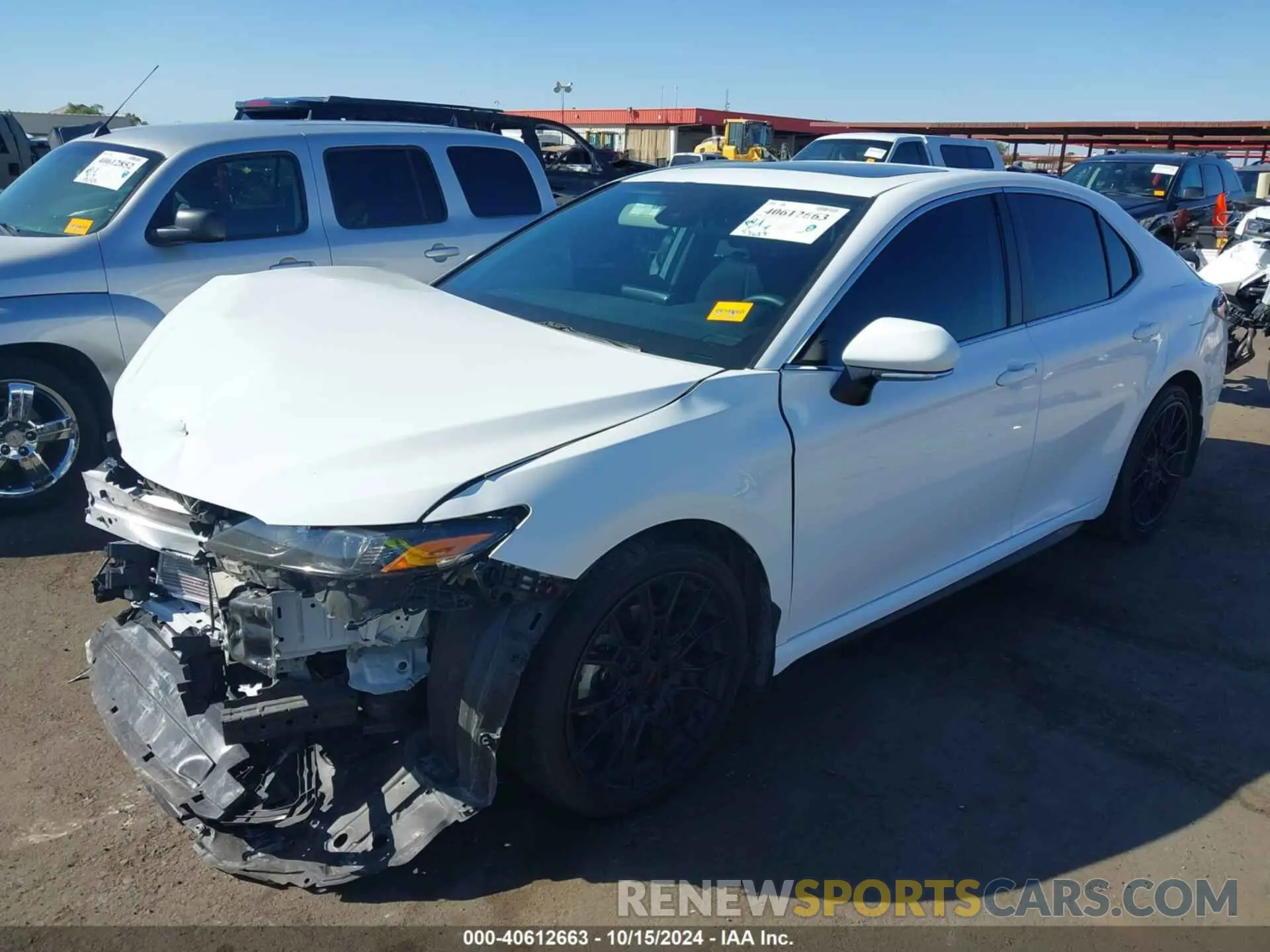 2 Photograph of a damaged car 4T1S11AK0NU714895 TOYOTA CAMRY 2022