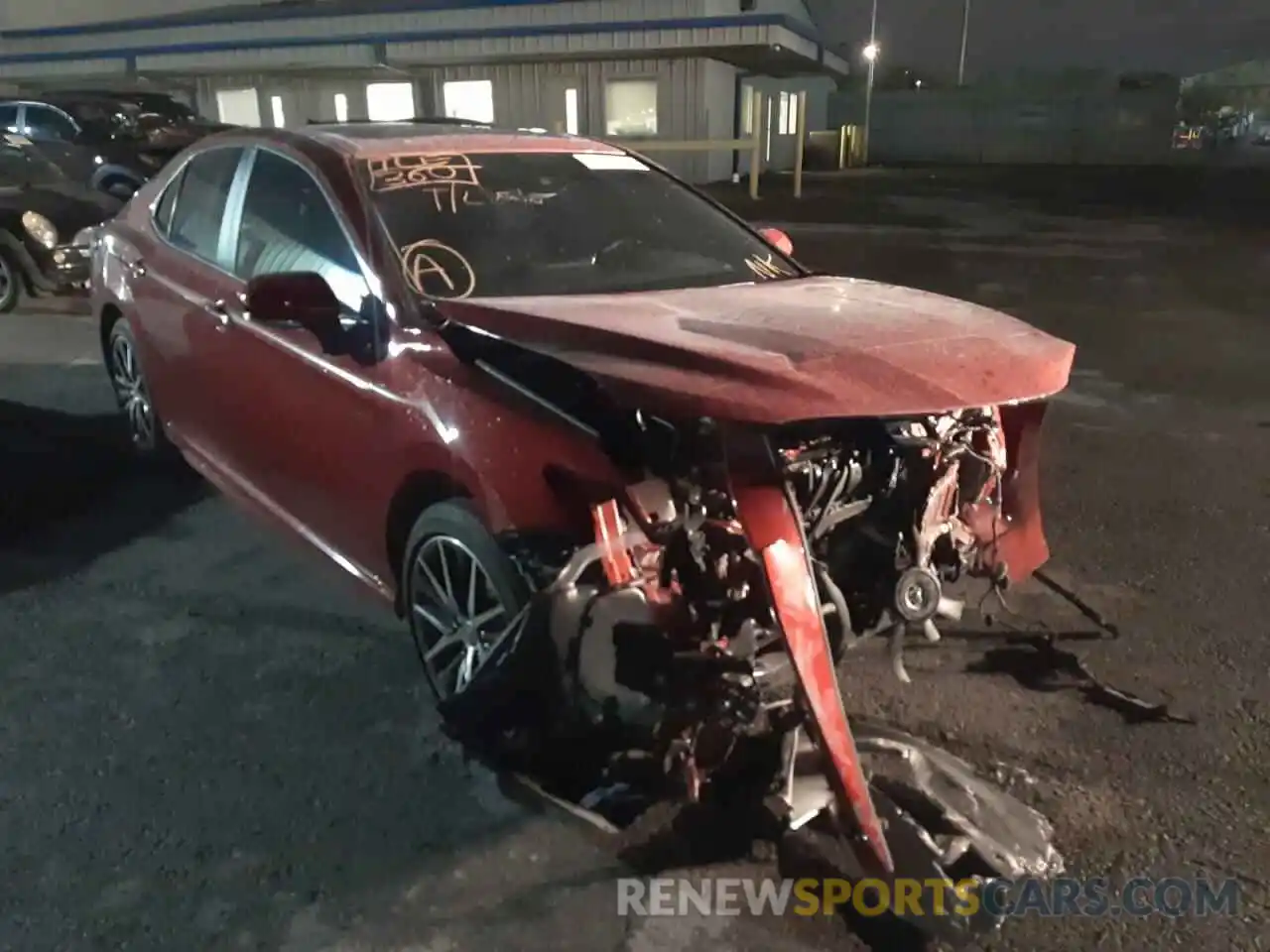 1 Photograph of a damaged car 4T1S11AK1NU032379 TOYOTA CAMRY 2022