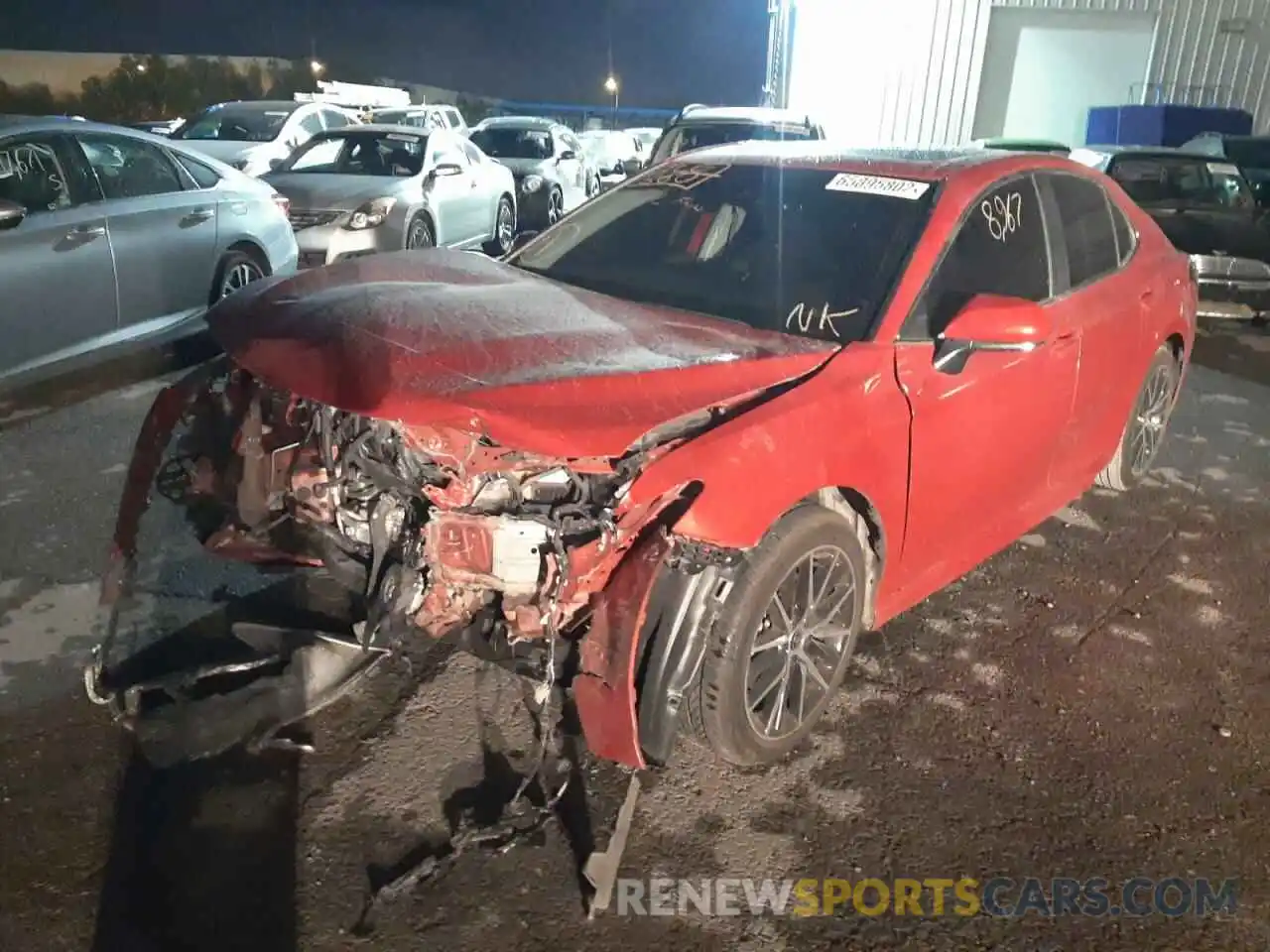 2 Photograph of a damaged car 4T1S11AK1NU032379 TOYOTA CAMRY 2022