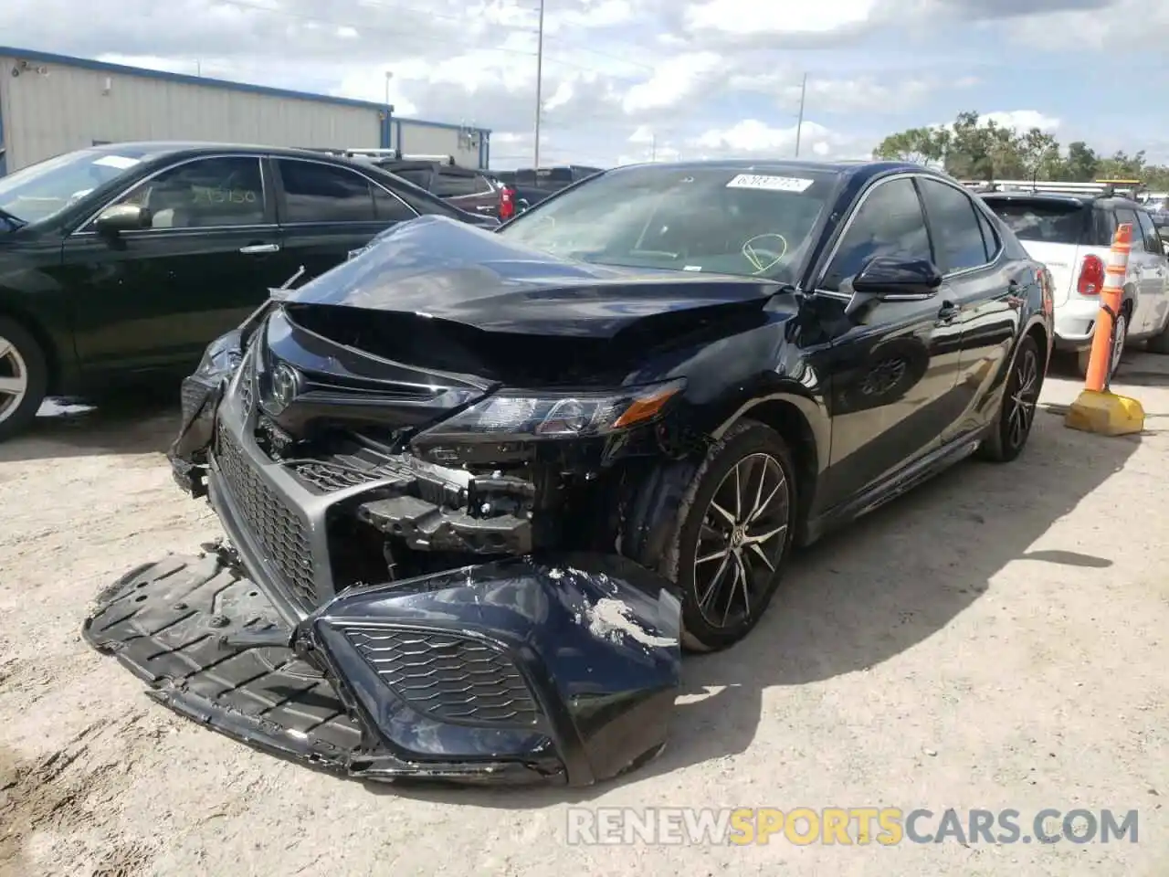 2 Photograph of a damaged car 4T1S11AK3NU047255 TOYOTA CAMRY 2022