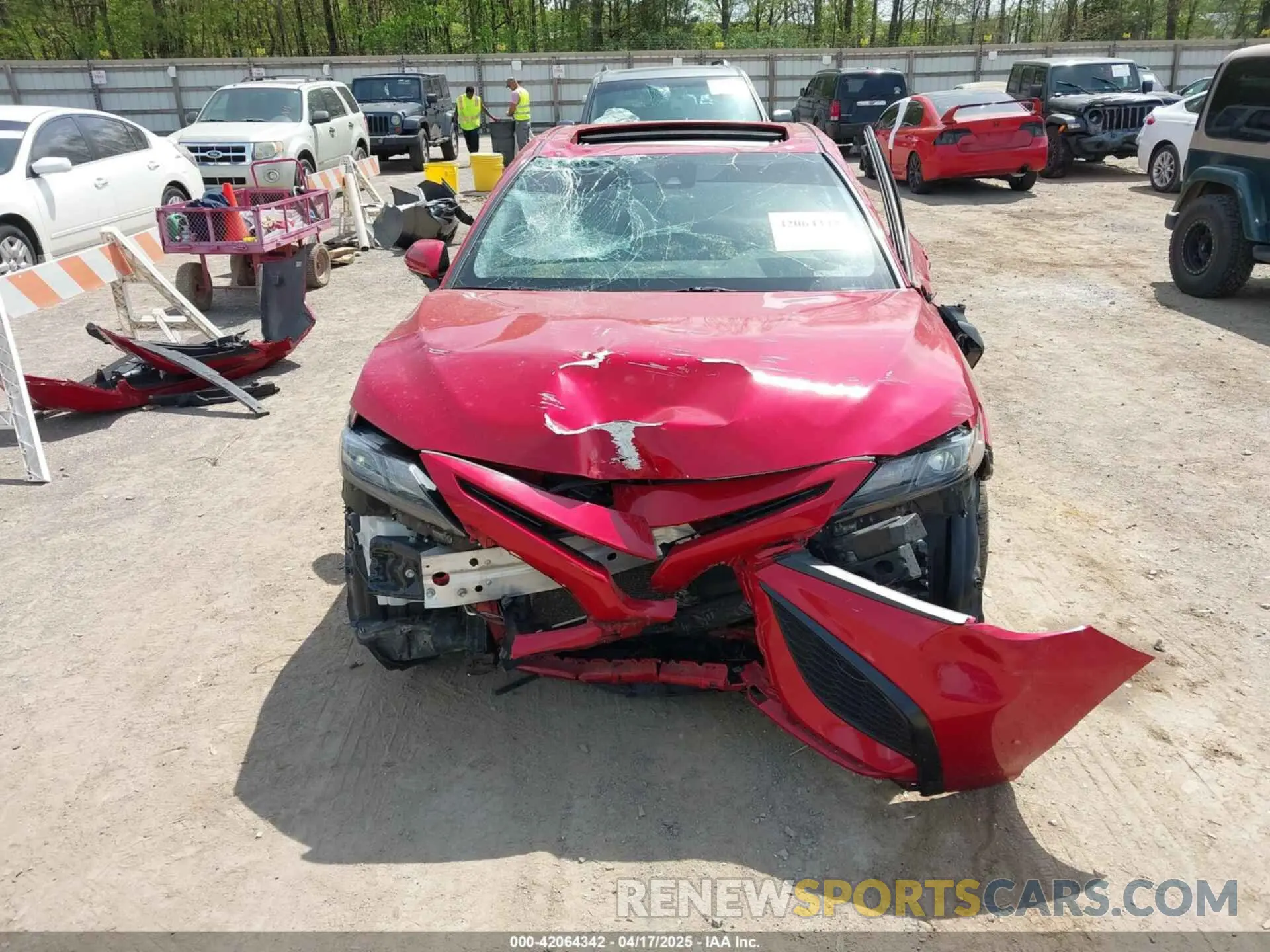 12 Photograph of a damaged car 4T1S11AK4NU053520 TOYOTA CAMRY 2022