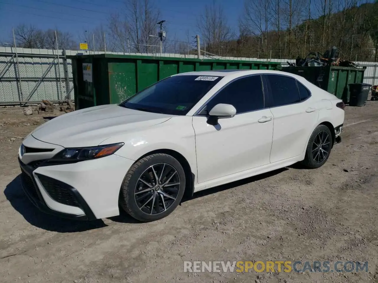 1 Photograph of a damaged car 4T1S11AK5NU046978 TOYOTA CAMRY 2022