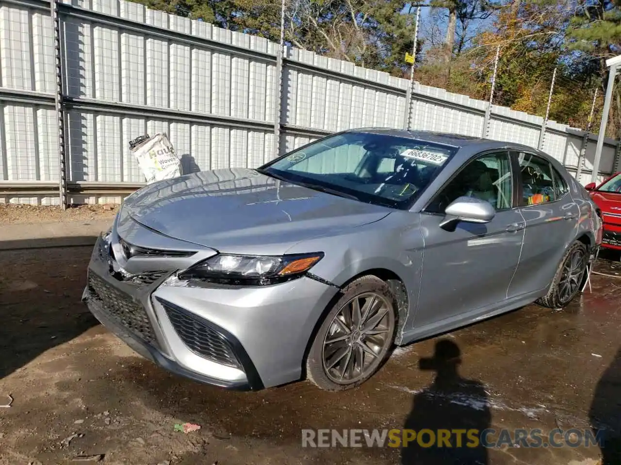 2 Photograph of a damaged car 4T1S11AK5NU047354 TOYOTA CAMRY 2022