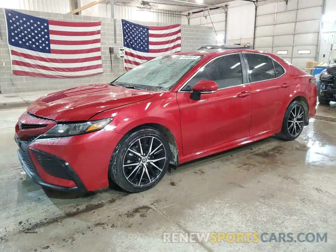 1 Photograph of a damaged car 4T1S11AK5NU050822 TOYOTA CAMRY 2022