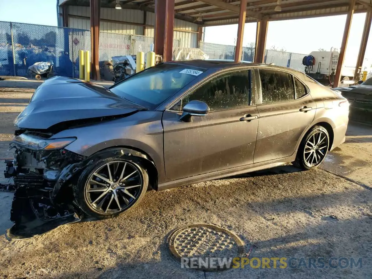 1 Photograph of a damaged car 4T1S11AK6NU049291 TOYOTA CAMRY 2022
