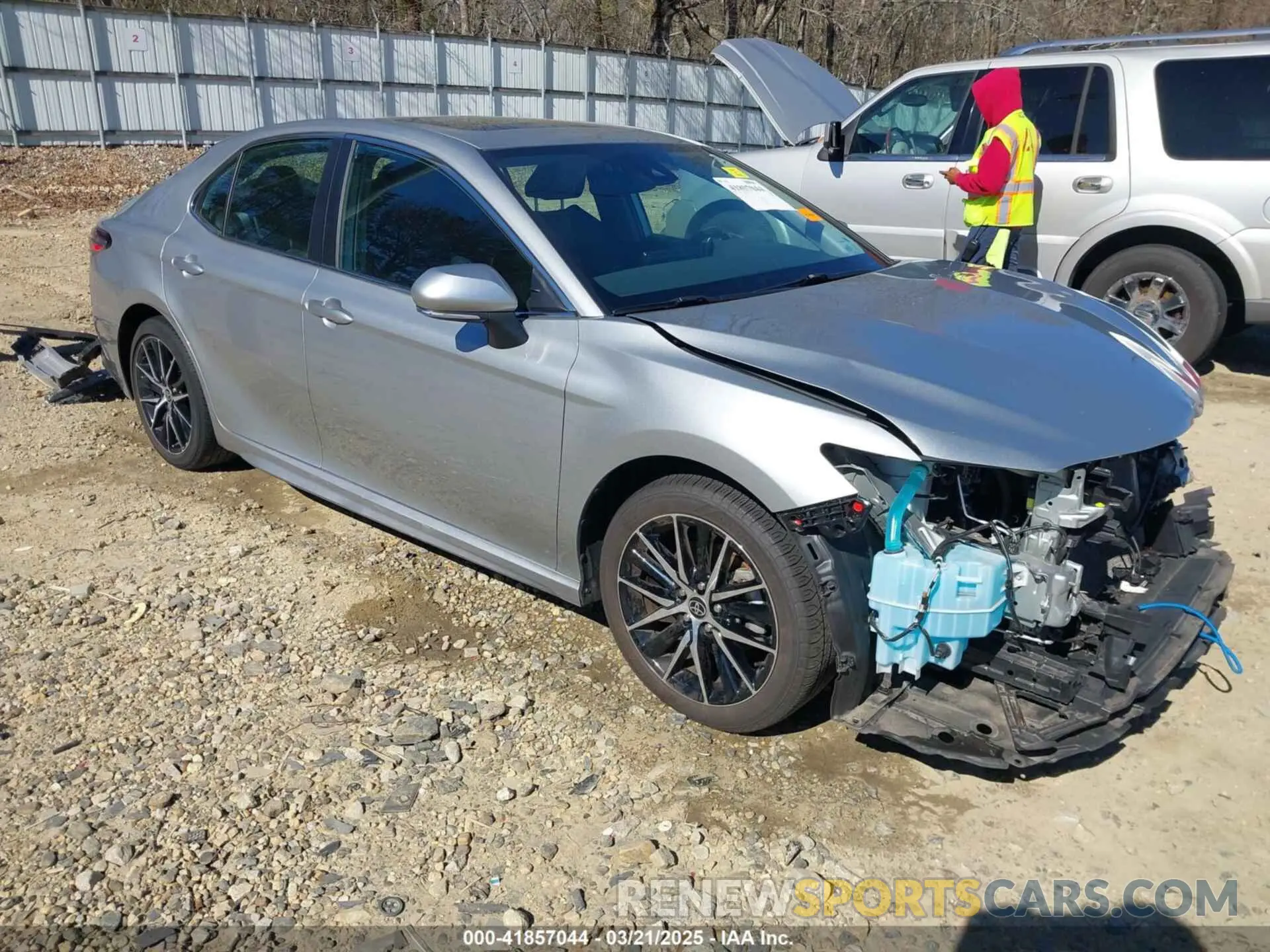 1 Photograph of a damaged car 4T1S11AK7NU054502 TOYOTA CAMRY 2022