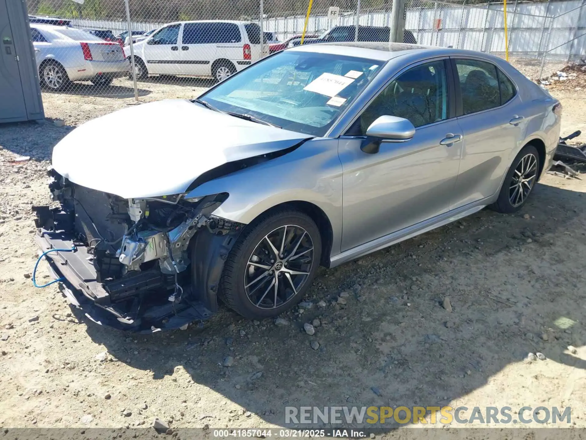 2 Photograph of a damaged car 4T1S11AK7NU054502 TOYOTA CAMRY 2022